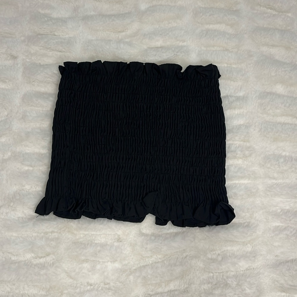Very stretchy bandeau crop top